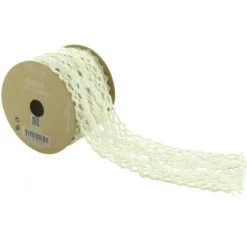 Discount Ruban En Dentelle Ivoire 50Mm X 3 M Tres Theme Dentelle