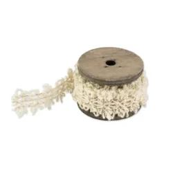 New Ruban Jute Ivoire Ethnique Theme Jute