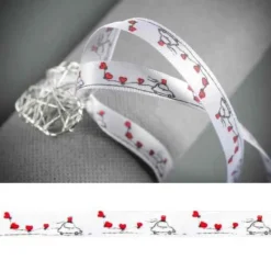 Badaboum Ruban Satin Vive Les Mari S 10Mmx10M