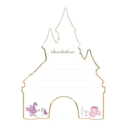 Outlet Set De 8 Invitations Princesse Theme Deco Princesse
