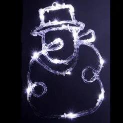 Badaboum Silhouette Bonhomme De Neige Lumineux Acrylique 16 Led Clearance