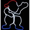Badaboum Silhouette Lumineuse Pere Noel Bleu Blanc Rouge Clearance