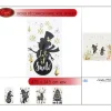 Badaboum Stickers Decoration Noel Mural En Relief Assortis Hot