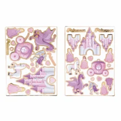 New Stickers Princesse X35 Pi Ces Theme Deco Princesse