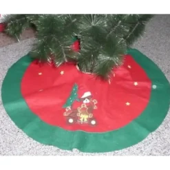 Badaboum Tapis Cache Pied De Sapin De Noel 1 M Outlet