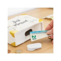 Badaboum Tirelire Mariage Just Married Original