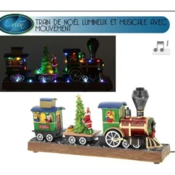 Badaboum Train De Noel Lumineux Et Musicale Avec Mouvement Hot